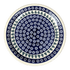 Plate, Round, Dinner, 10.75" Plate in "Floral Pine" by Zaklady | Y1014-D914