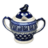 Bowl, Bird, Sugar Bowl, 11 oz in "Grecian Dot" by Zaklady | Y1234-D923