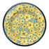 Plate, Round, Soup, 9.25" in "Sunny Meadow" by Zaklady | Y1419A-ART332