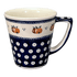 Mug, Tulip, 14 oz in "Persimmon Dot" by Zaklady | Y1920-D479