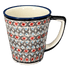 Mug, Tulip, 14 oz in "Beaded Turquoise" by Zaklady | Y1920-DU203