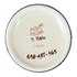 Bowl, Round, Sugar Bowl, 4" in "Julie's Garden" by Zaklady | Y698-ART165
