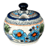Bowl, Round, Bubble, Sugar Bowl, Small, 3.5" in "Julie's Garden" by Zaklady | Y729-ART165