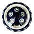 Bowl, Round, Bubble, Sugar Bowl, Small, 3.5" in "Peacock Burst" by Zaklady | Y729-D487