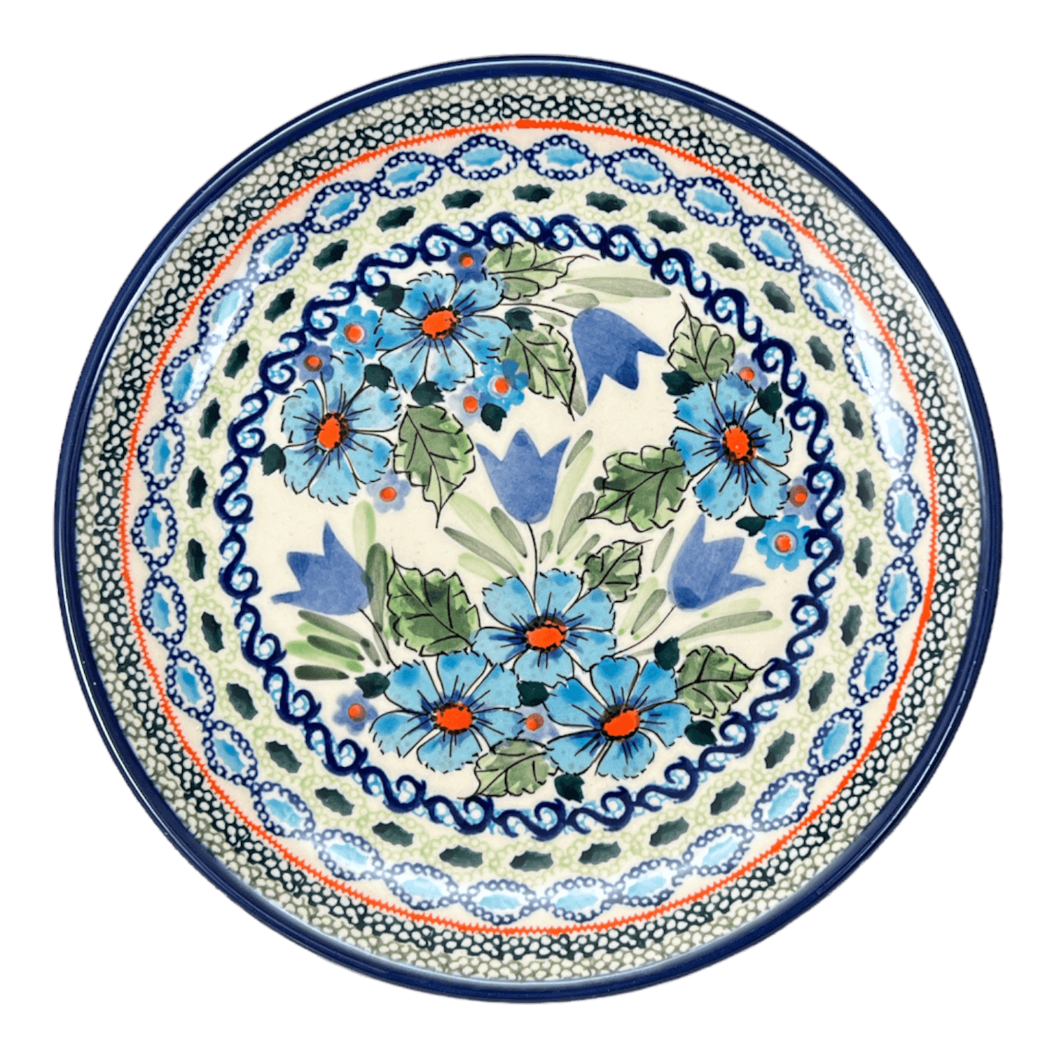 Plate, Round, Dessert, 7.75" in "Julie's Garden" by Zaklady | Y814-ART165