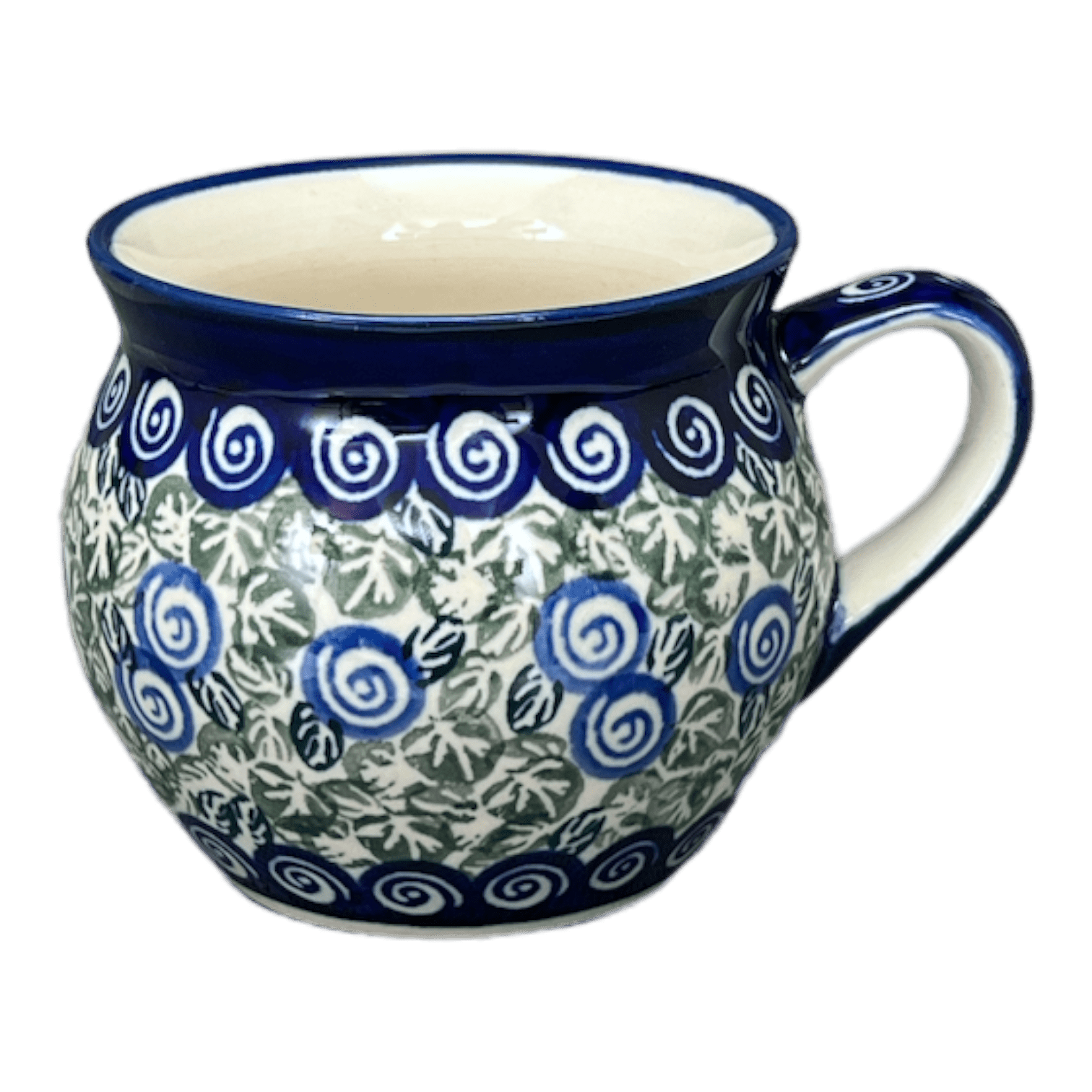 Mug, Belly, 10 oz in "Spring Swirl" by Zaklady | Y911-A1073A