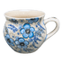 Mug, Belly, 10 oz in "Something Blue" by Zaklady | Y911-ART374