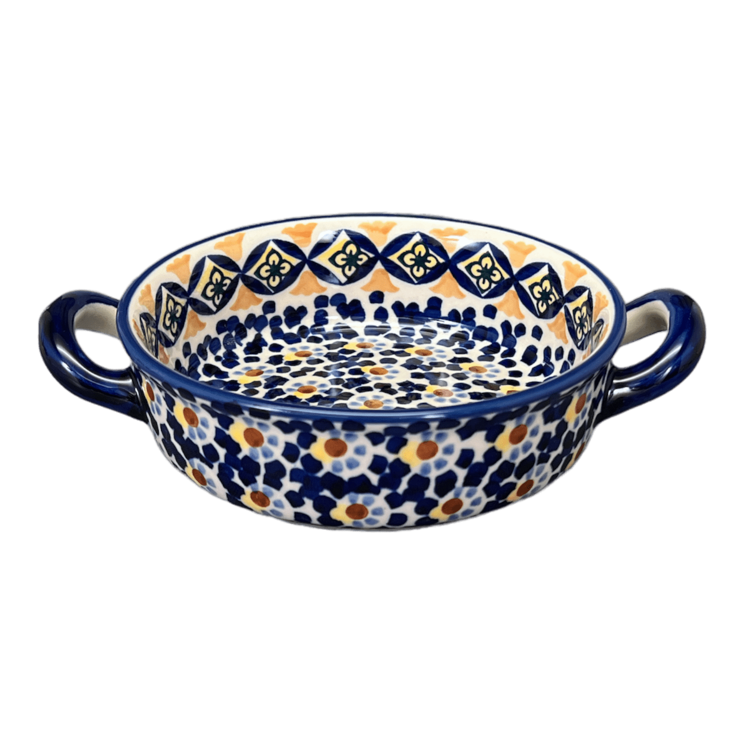 Casserole, Round, Small, 5" x 7.5" in "Kaleidoscope" by Manufaktura | Z153U-ASR