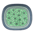 Baker, Rectangular, 10.5" x 12" in "Green Goddess" by Ceramika Artystyczna | A156-U408A