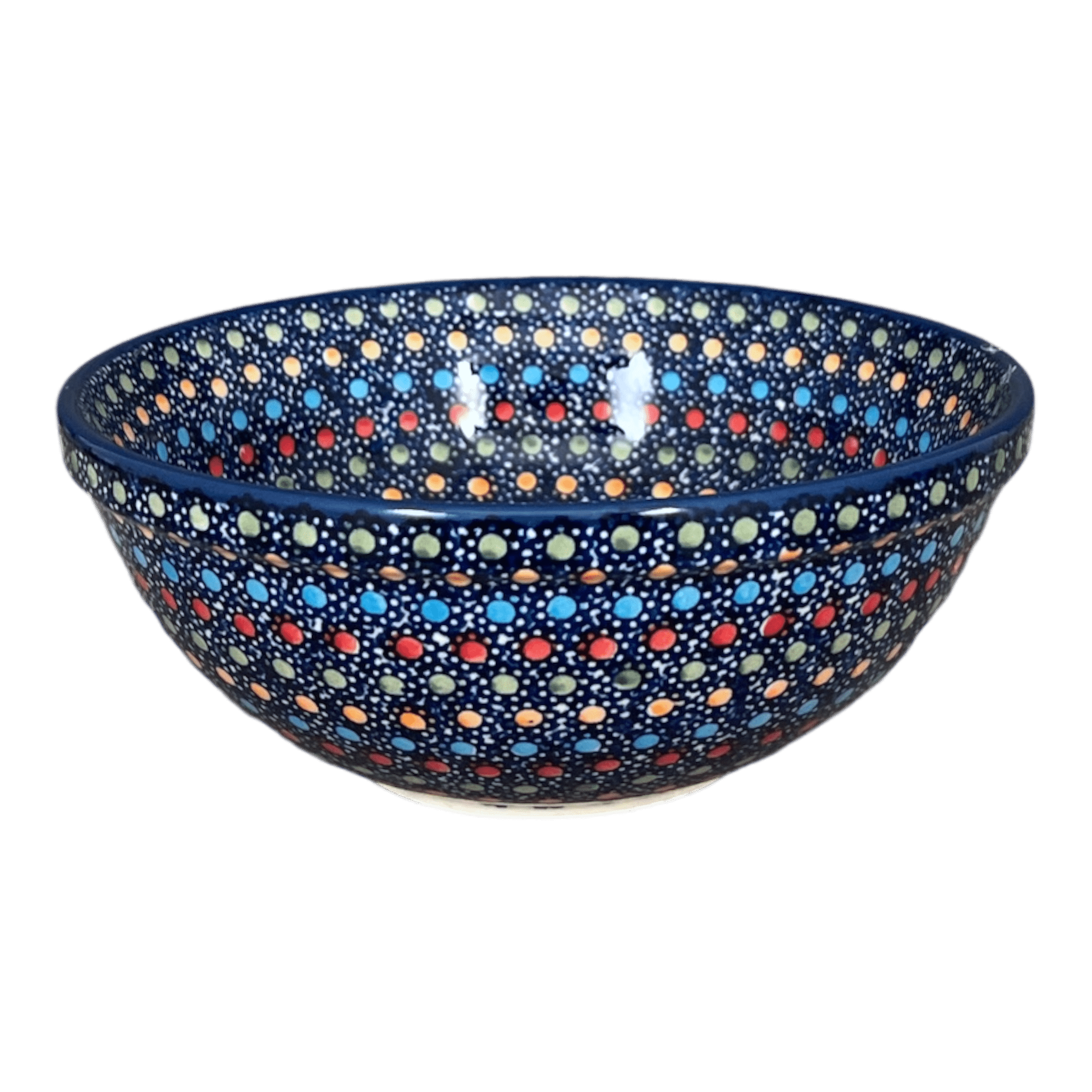 Bowl, Round, 6.75" in "Neon Lights" by Manufaktura | M090S-IZ20