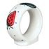 Napkin Ring, 2", WR (WR18B) in "Strawberries & Blossoms" by W.R. Ceramika | WR18B-WR2