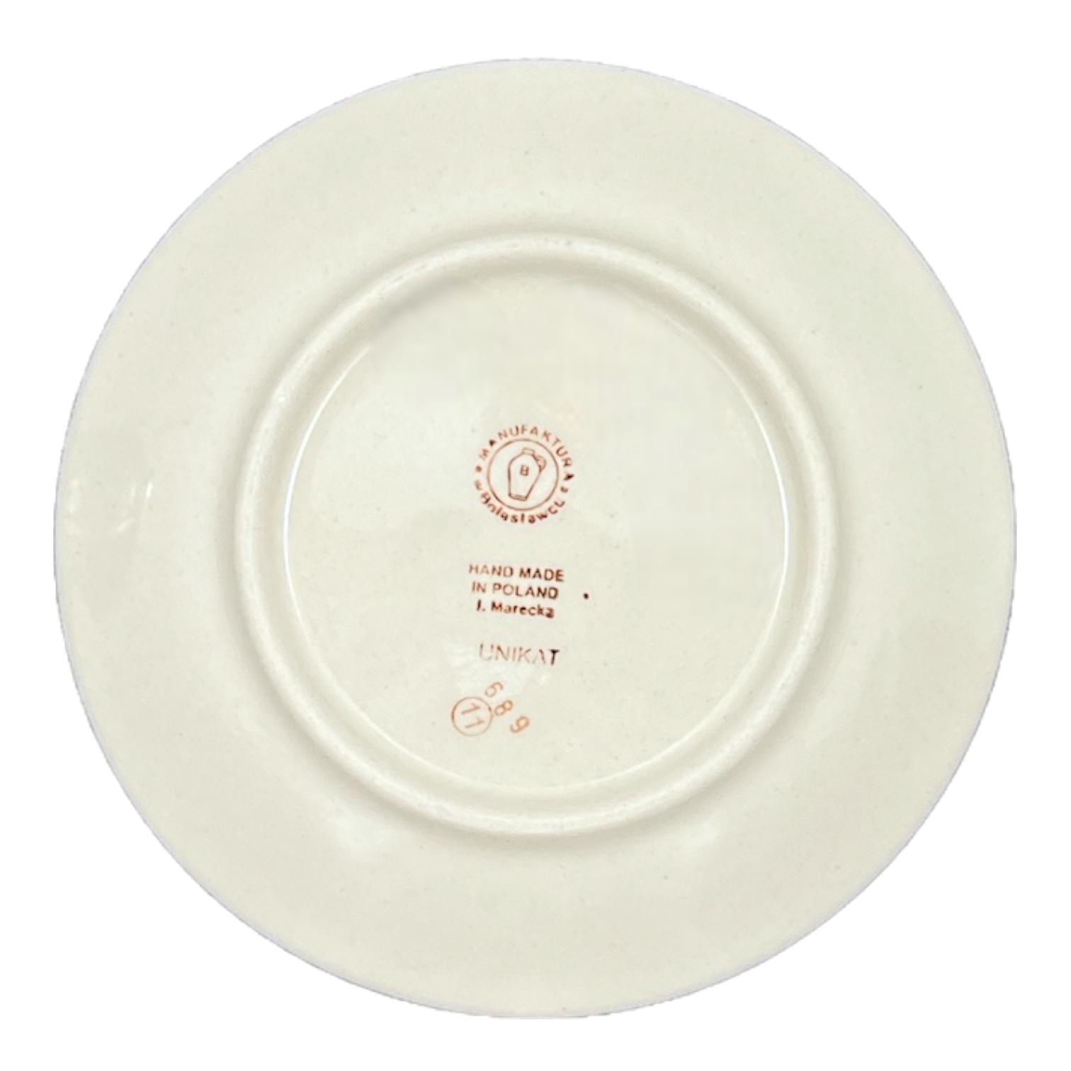 Plate, Round, Dessert, 6.5" in "Green Peace" by Manufaktura | T130U-W56Z