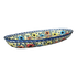 Oval Dish, 8.5" x 13.75", WR (WR13E) in "Bold Rainbow" by W.R. Ceramika | WR13E-WR55