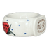 Napkin Ring, 2", WR (WR18B) in "Strawberries & Blossoms" by W.R. Ceramika | WR18B-WR2