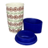 Mug, Travel, 14 oz in "Prairie Garden" by Manufaktura | K115T-DPST
