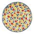 Plate, Round, Dinner, 10" in "Sunlit Blossoms" by Manufaktura | T132S-AS62