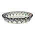 Quiche/Pie Dish, 10" in "Strawberry Patch" by Ceramika Artystyczna | A636-721X