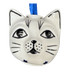 Ornament, Cat Head in "Winter's Eve" by Manufaktura | K142S-IBZ