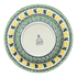 Plate, Round, Soup Plate, 9.25" in "Lemons and Leaves" by Ceramika Artystyczna | A014-2749X