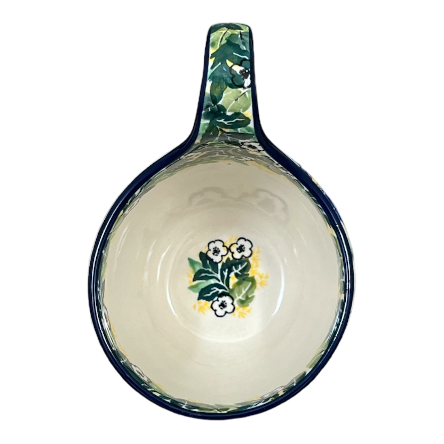 Bowl, Round, Loop Handle, 16 oz in "Tropical Love" by Ceramika Artystyczna | A845-U4705