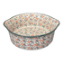 Baker, Round, Deep, 10" in "Peach Blossoms - Solid Rim" by Manufaktura | Z155S-AS46A