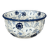 Bowl, Round, 5.5" in "Blue Polish Garden" by Manufaktura | M083S-JZ46