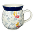 Mug, Belly Mug, 16 oz in "Soft Bouquet" by Ceramika Artystyczna | A073-2378X