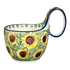 Bowl, Round, Loop Handle, 16 oz in "Sunflower Field" by Ceramika Artystyczna | A845-U4737