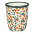 Cup, Wine Cup, 4 oz in "Peach Blossoms - Solid Rim" by Manufaktura | K100S-AS46A