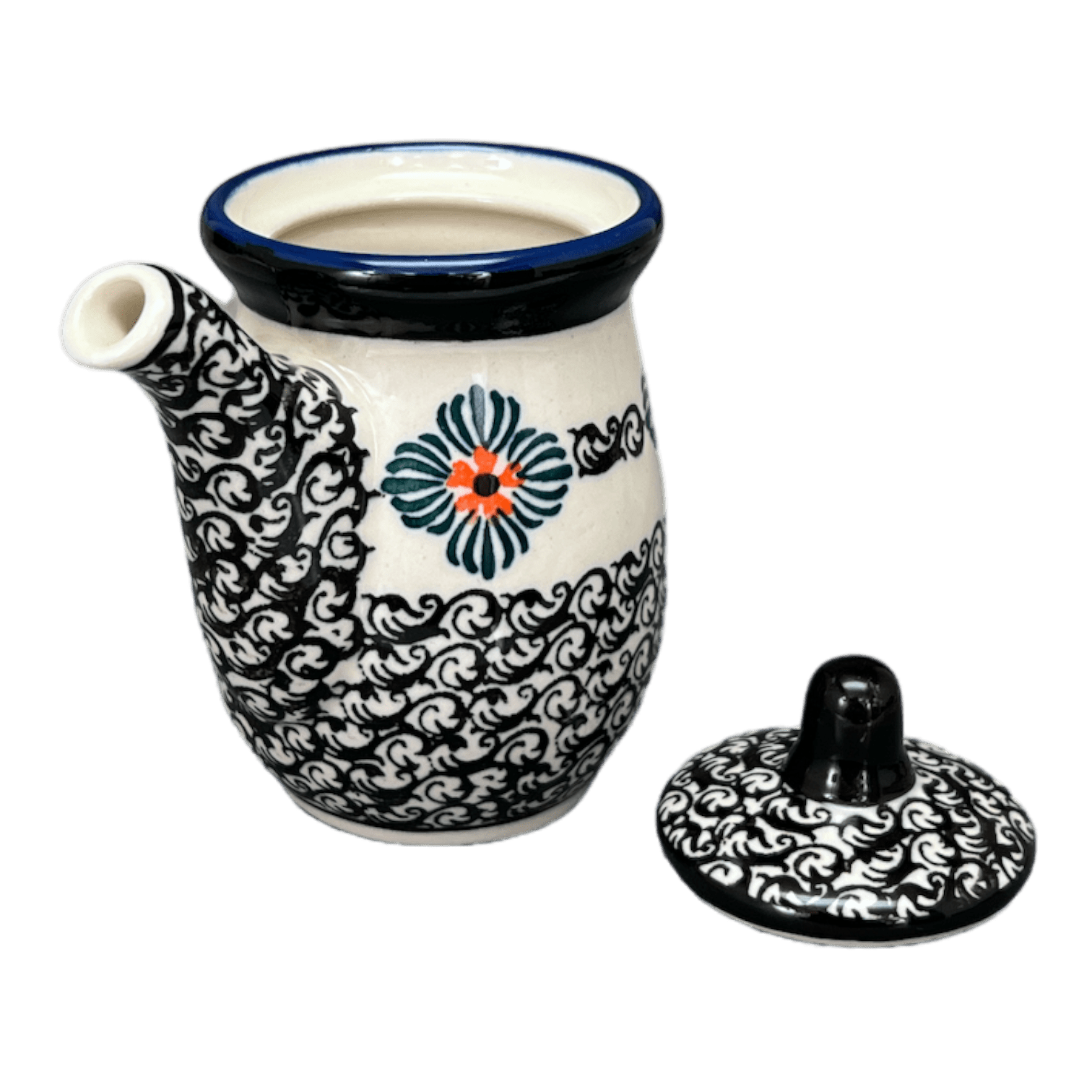 Pitcher, Soy Sauce, 5 oz in "Mesa Verde Midnight" by Zaklady | Y1947-A1159A