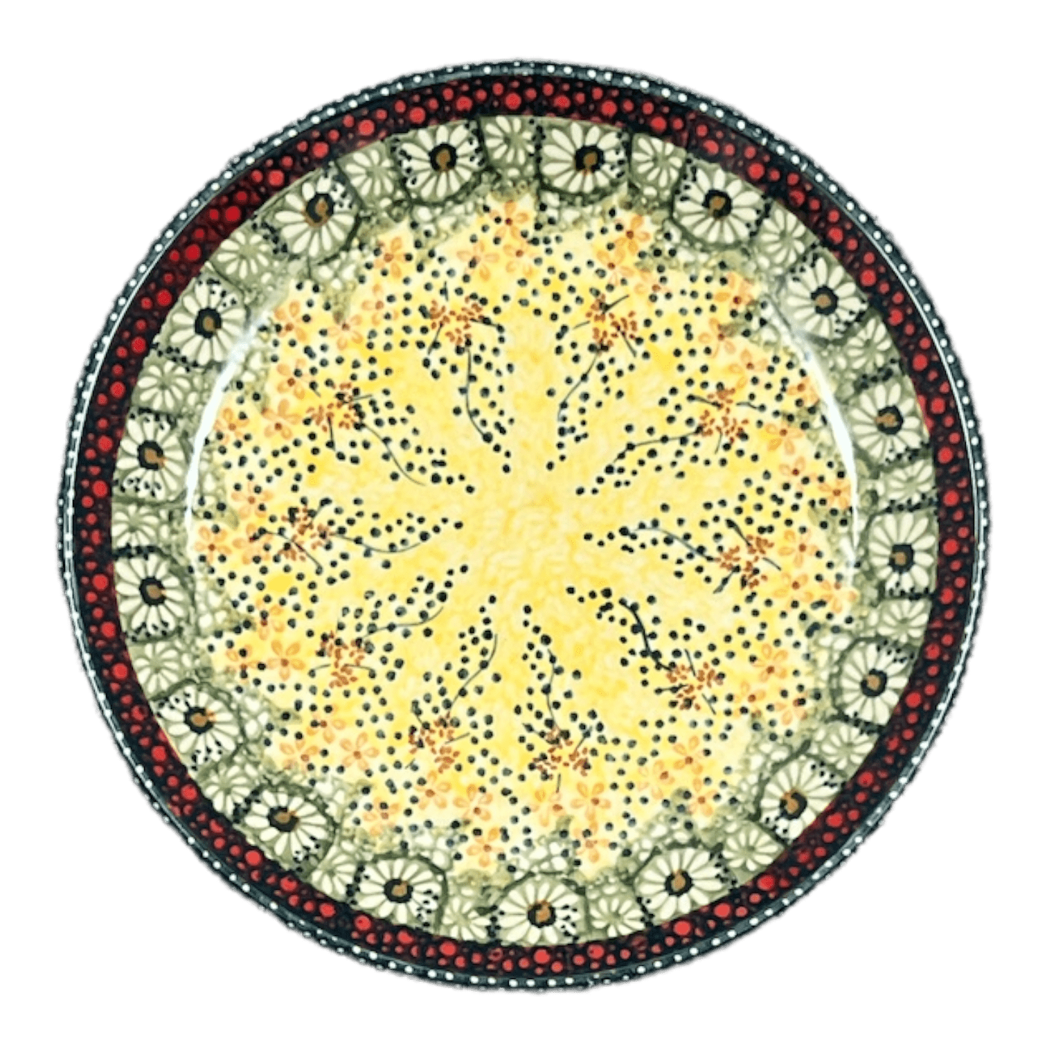 Plate, Round, Salad, 8.5" in "Sunshine Grotto" by Manufaktura | T134S-WK52