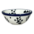 Bowl, Round, 4.75" in "Cowabunga - Blue Rim" by Ceramika Artystyczna | A556-2417X