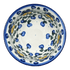 Bowl, Round, 6", WR (WR12B) in "Pansy Wreath" by W.R. Ceramika | WR12B-EZ2
