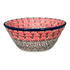 Bowl, Round, Ridged, 5.5" in "Coral Fans" by Ceramika Artystyczna | A696-2199X