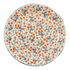 Plate, Round, Dessert, 7.25" in "Peach Blossoms" by Manufaktura | T131S-AS46