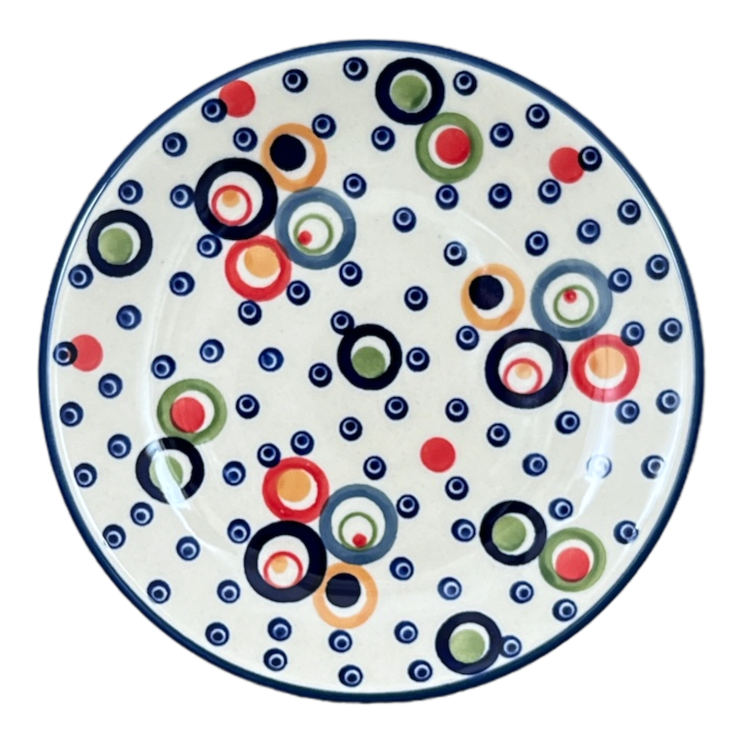 Plate, Round, Dessert, 6.5" in "Bubble Machine" by Manufaktura | T130M-AS38