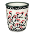 Cup, Wine Cup, 4 oz in "Cherry Blossoms - Solid Rim" by Manufaktura | K100S-DPGJA