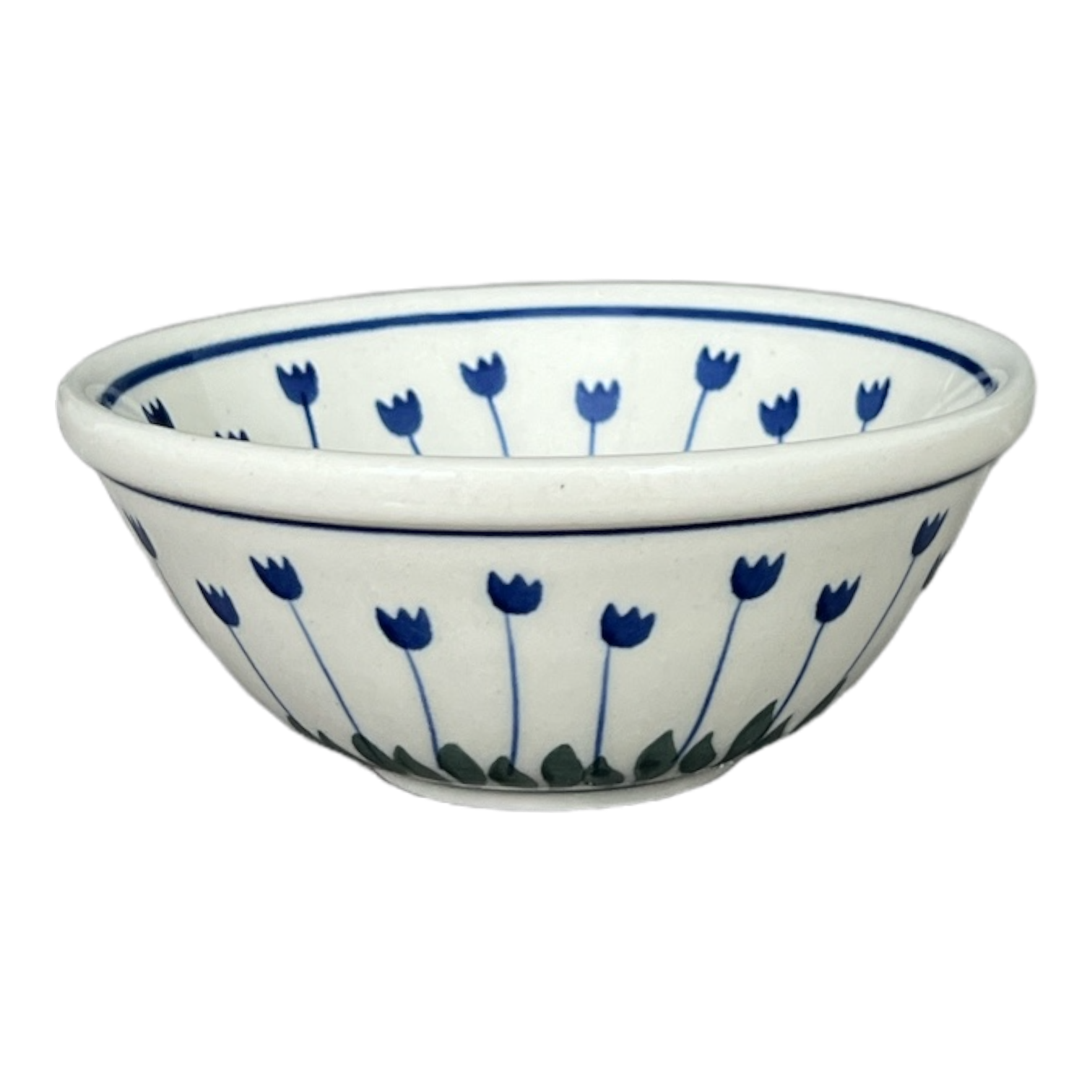 Bowl, Round, 4.75" in "Tulip Dot" by Ceramika Artystyczna | A556-377Z