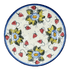 Plate, Round, Dinner, 10.25" Plate, WR (WR5C) in "Strawberries & Blossoms" by W.R. Ceramika | WR5C-WR2