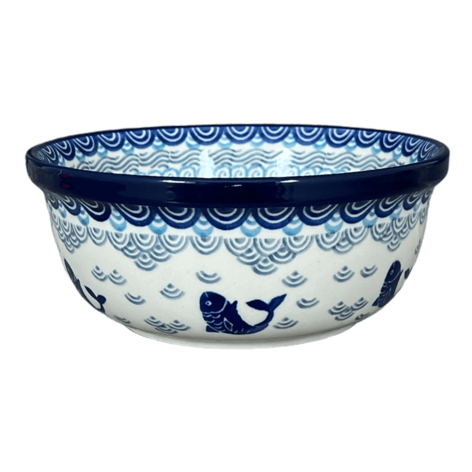 Bowl, Round, 6.25" in "Koi Pond" by Ceramika Artystyczna  | A209-2372X