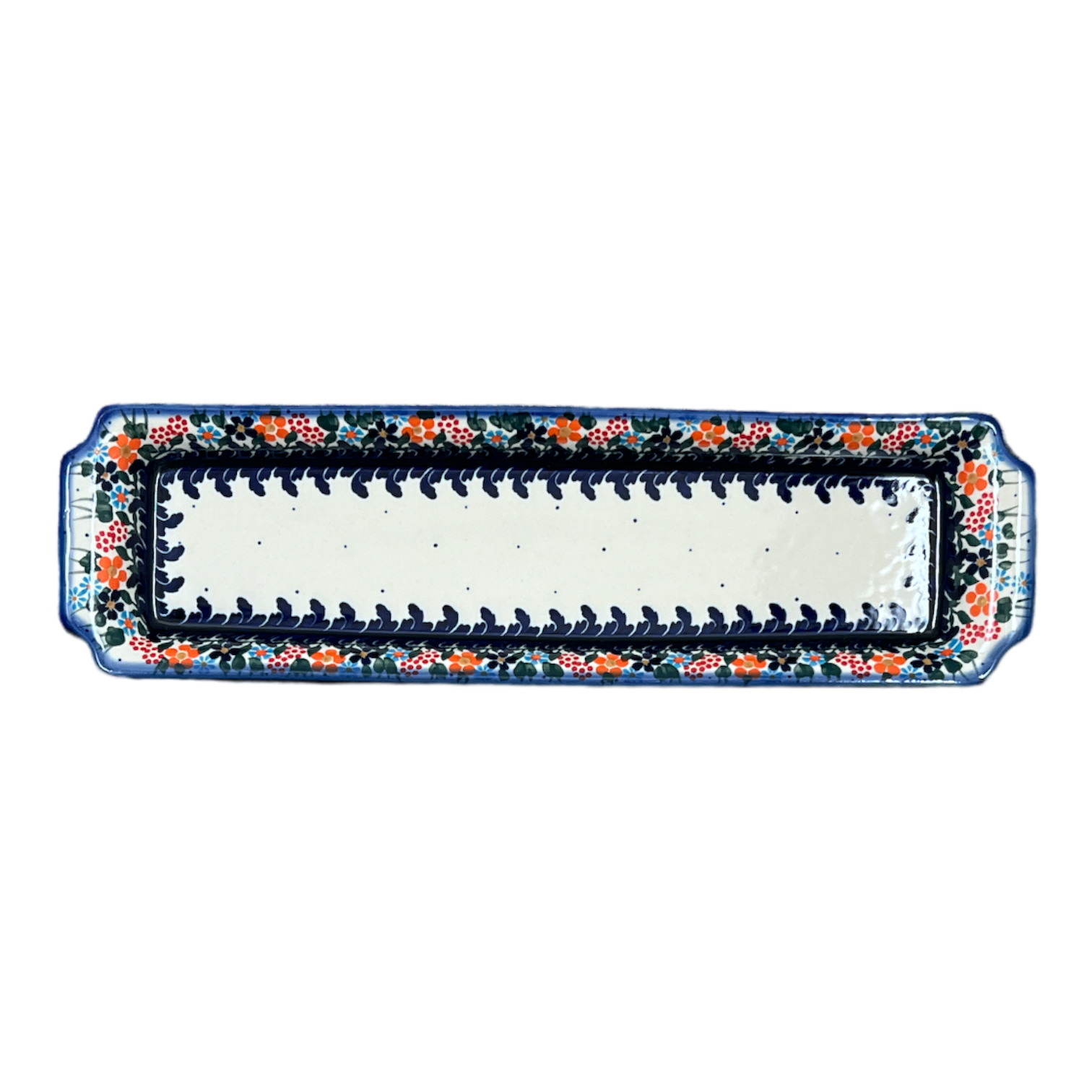 Tray, Rectangular, 16" x 4.5" in "Fall Wildflowers" by Andy | NDA203-23