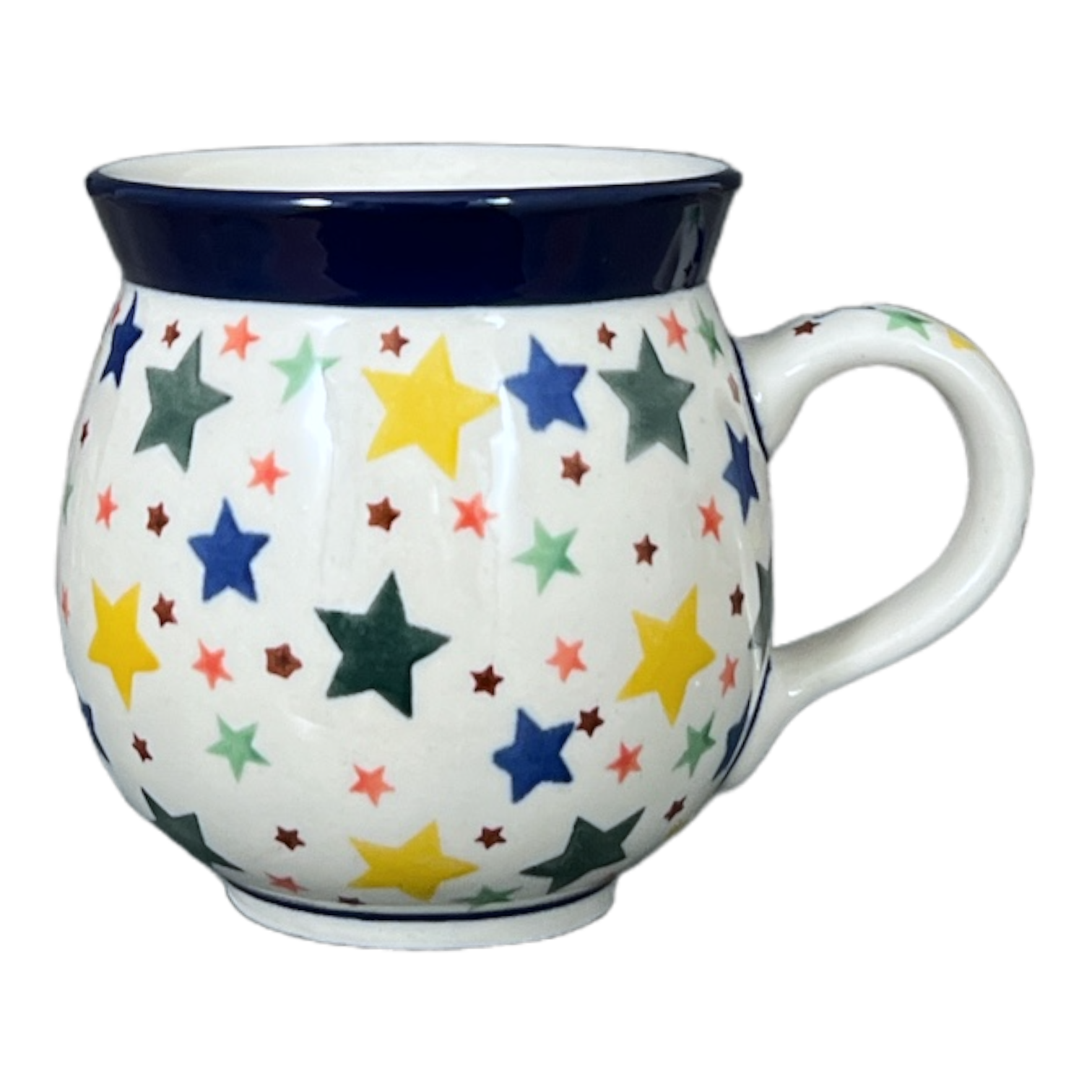 Mug, Belly, 12 oz Medium in "Star Shower" by Ceramika Artystyczna | A070-359X