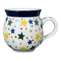 Mug, Belly, 12 oz Medium in "Star Shower" by Ceramika Artystyczna | A070-359X