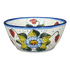 Bowl, Round, 6", WR (WR12B) in "Strawberries & Blossoms" by W.R. Ceramika | WR12B-WR2