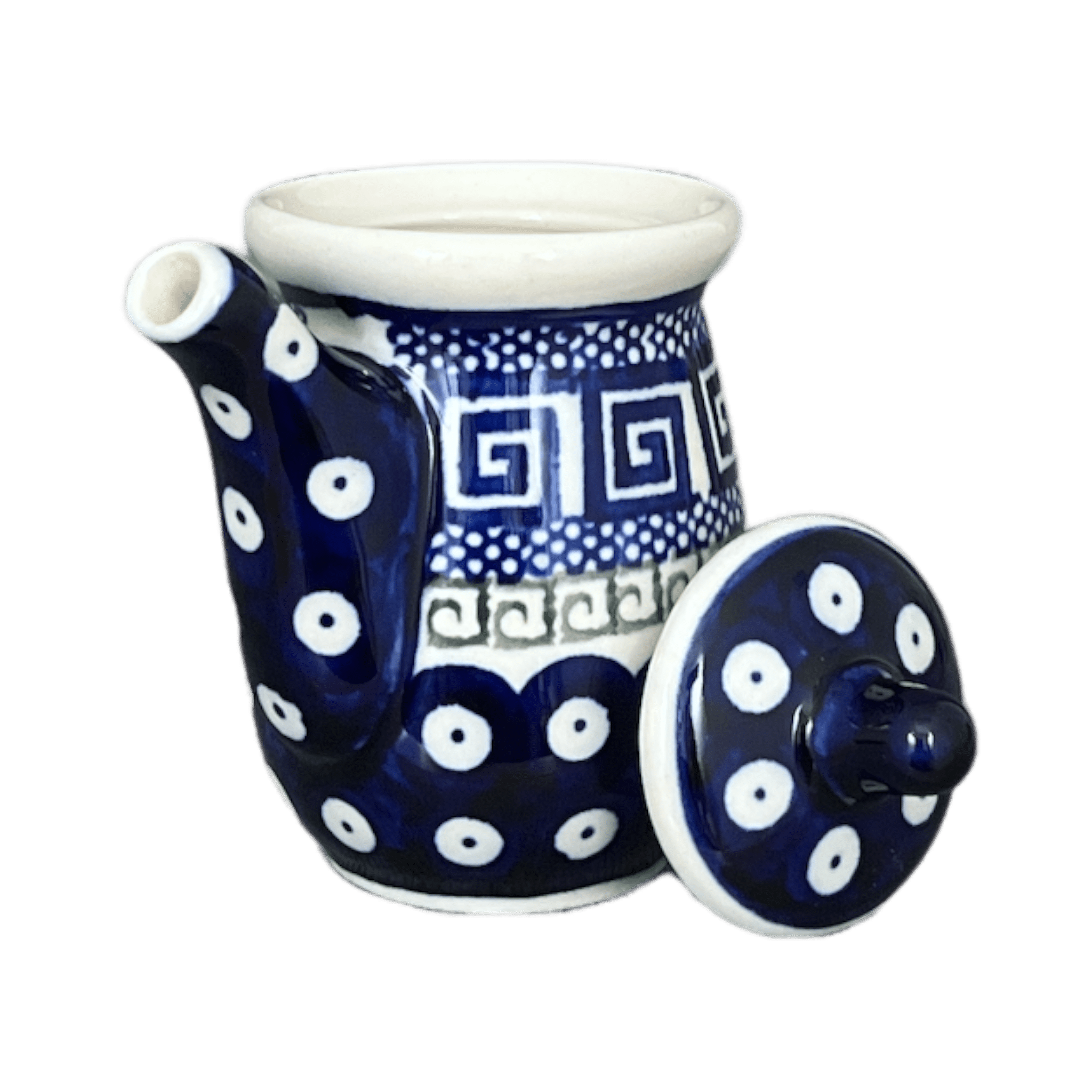 Pitcher, Soy Sauce, 5 oz in "Grecian Dot" by Zaklady | Y1947-D923