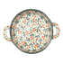 Casserole, Round, Small, 5" x 7.5" in "Peach Blossoms - Solid Rim" by Manufaktura | Z153S-AS46A