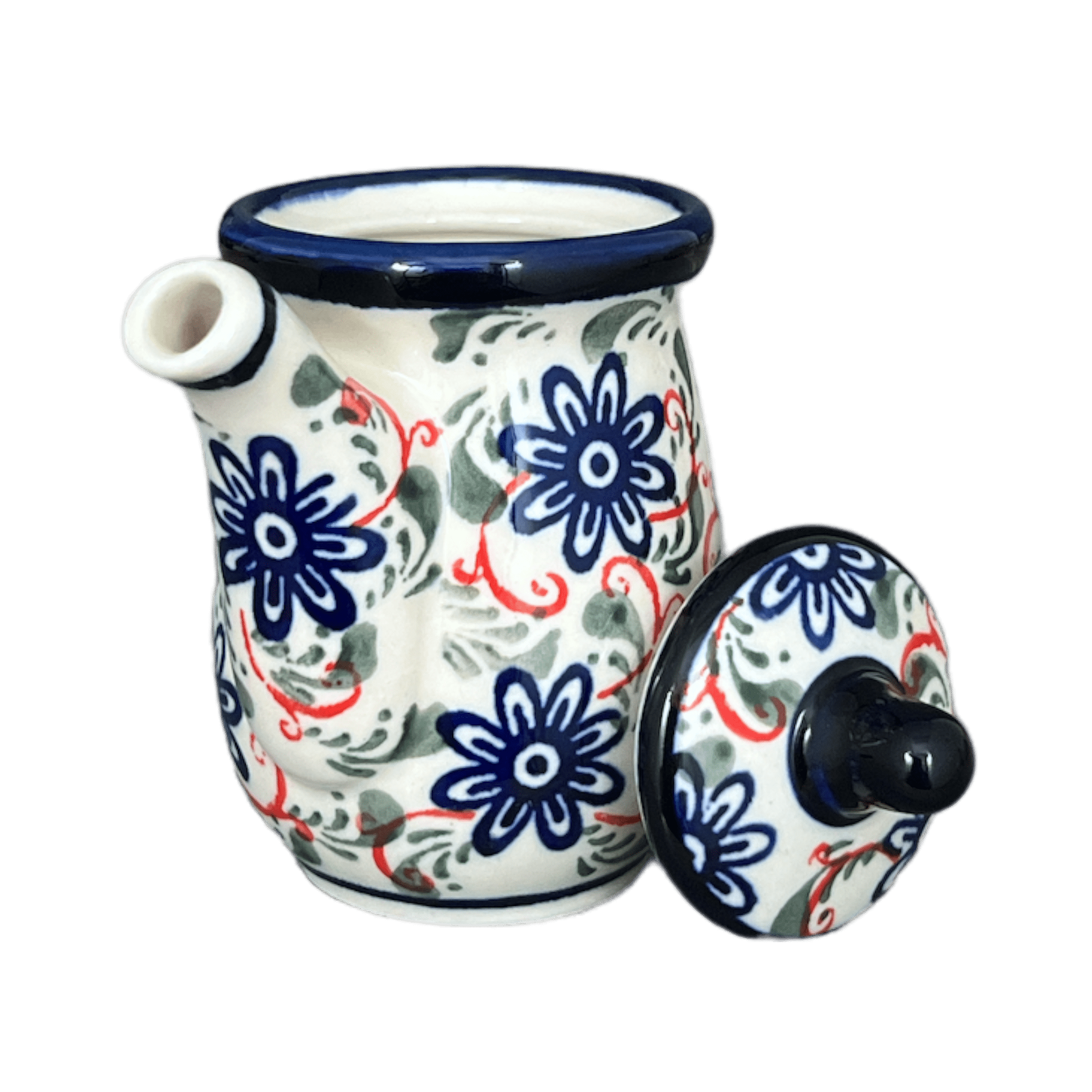 Pitcher, Soy Sauce, 5 oz in "Swirling Flowers" by Zaklady | Y1947-A1197A