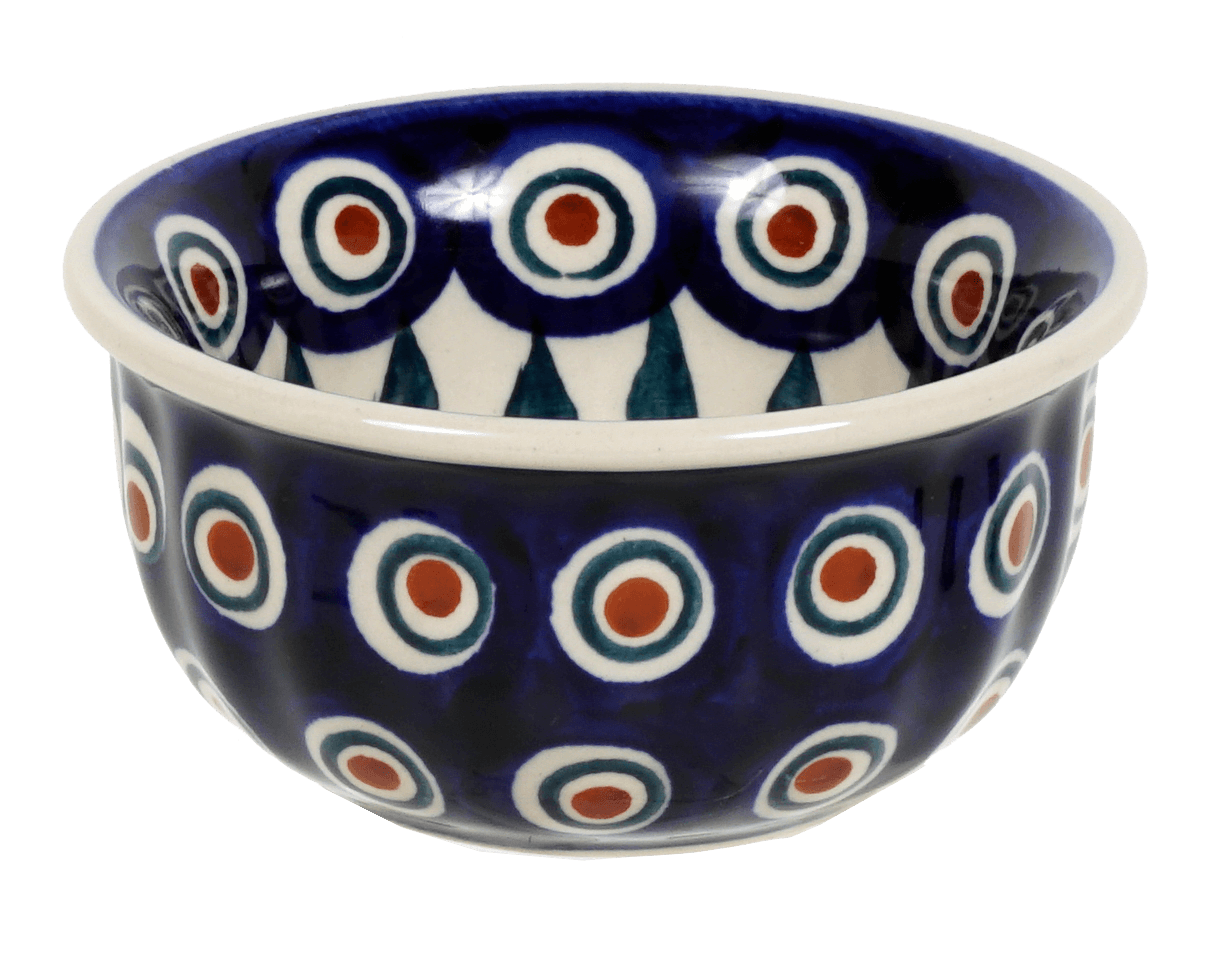 Bowl, Round, 3.5" in "Peacock" by Manufaktura | M081T-54