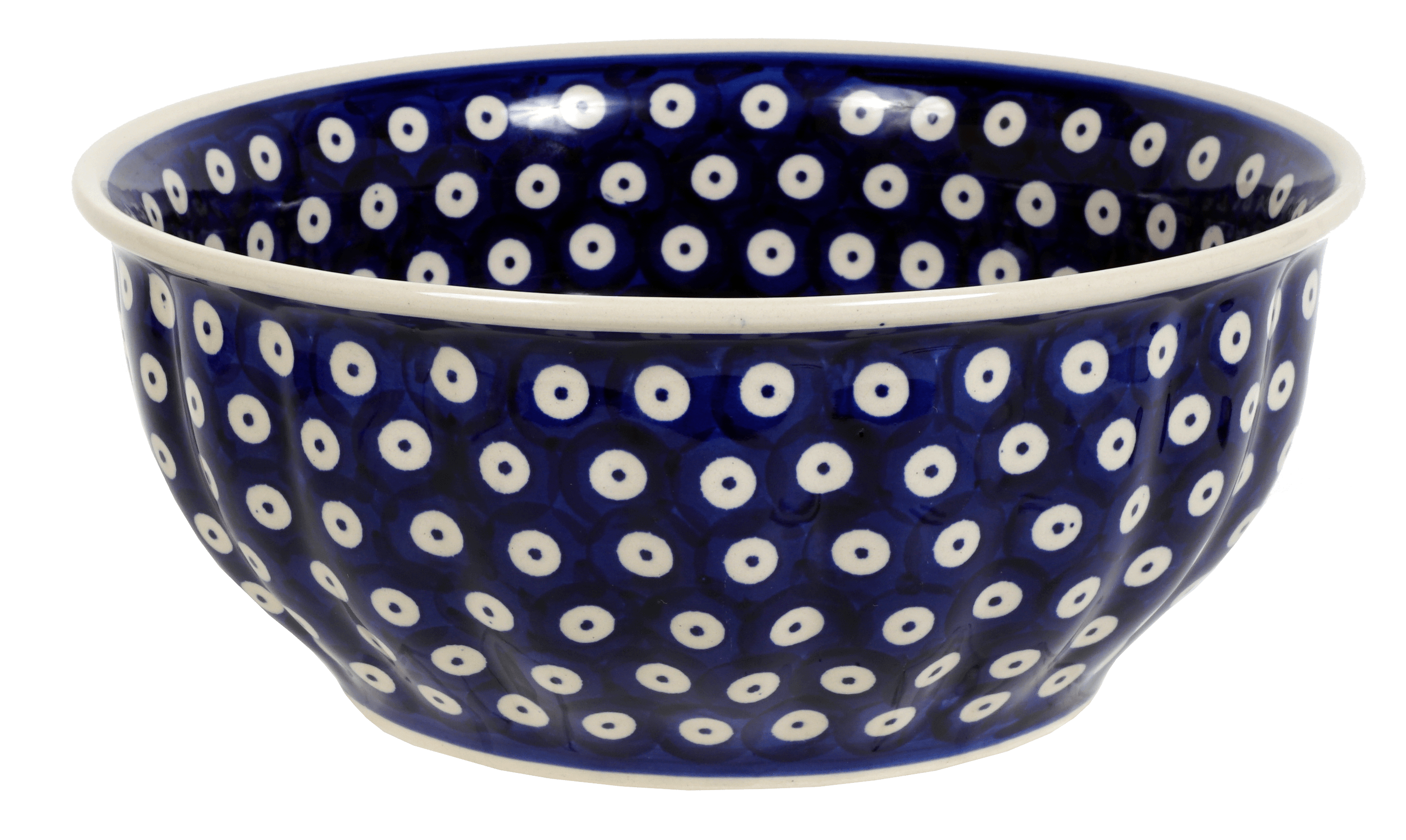 Bowl, Round, 9" Bowl in "Dot to Dot" by Manufaktura | M086T-70A