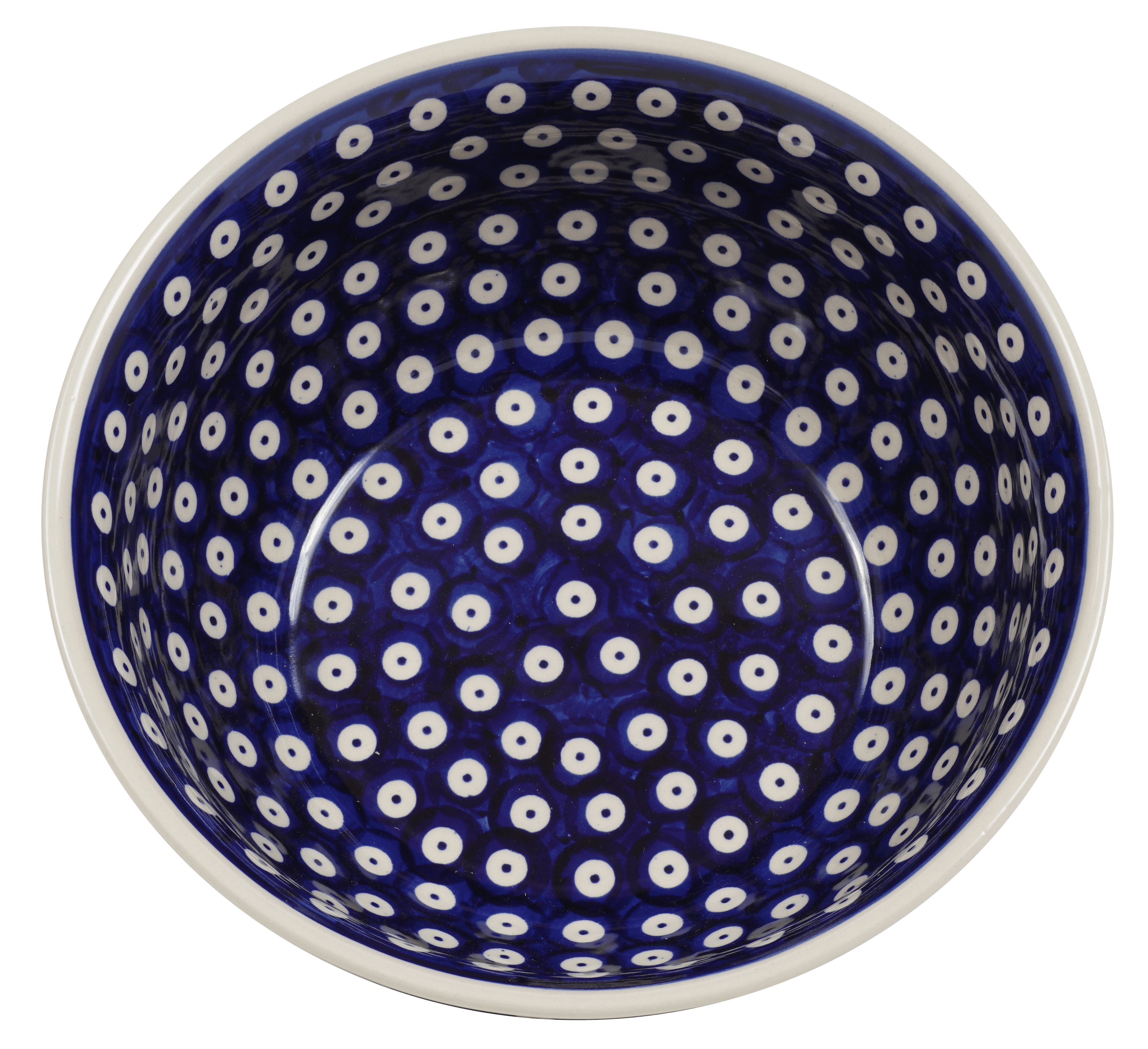 Bowl, Round, 9" Bowl in "Dot to Dot" by Manufaktura | M086T-70A